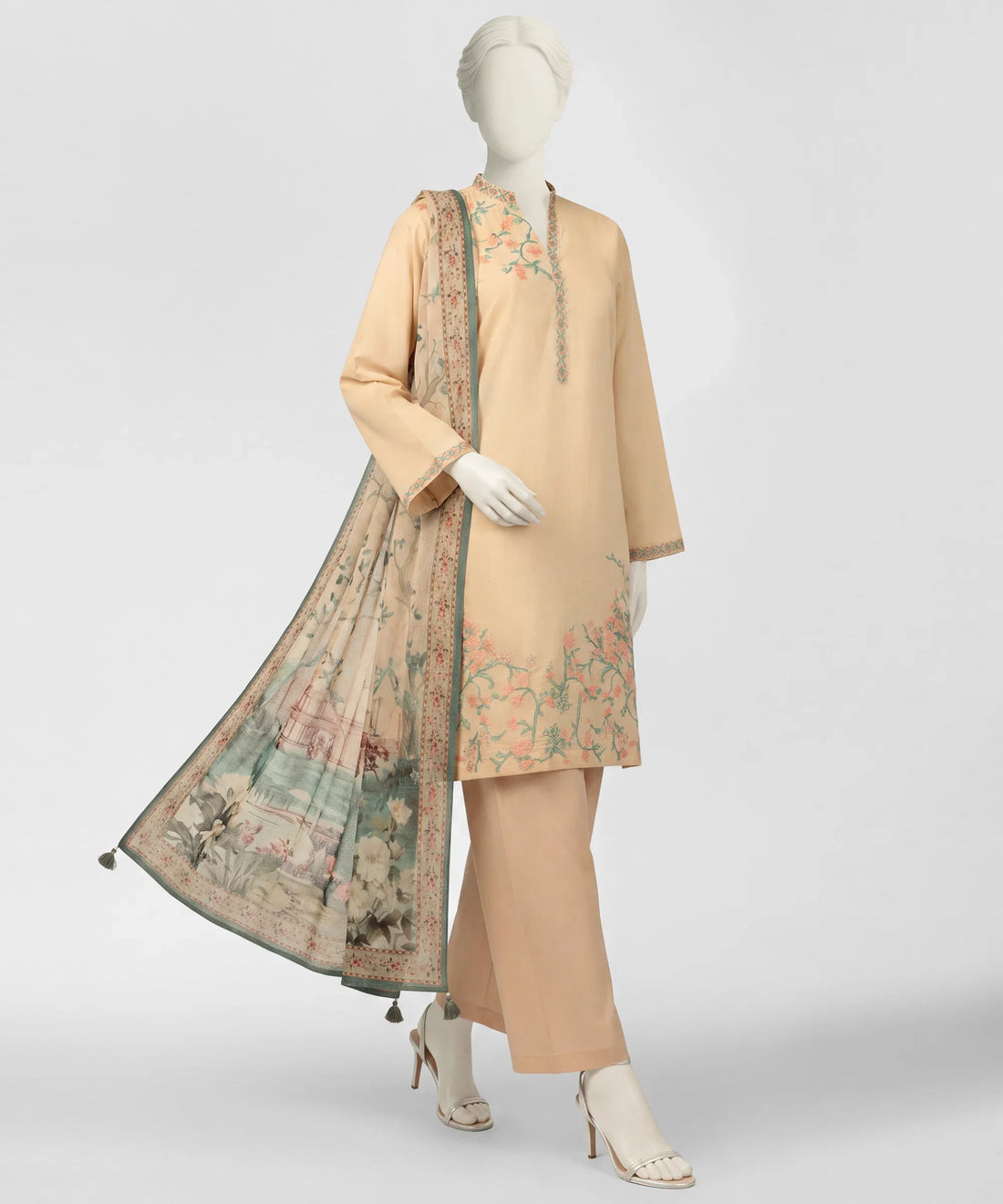 Junaid Jamshaid 3 PC Unstitch Summer Collection