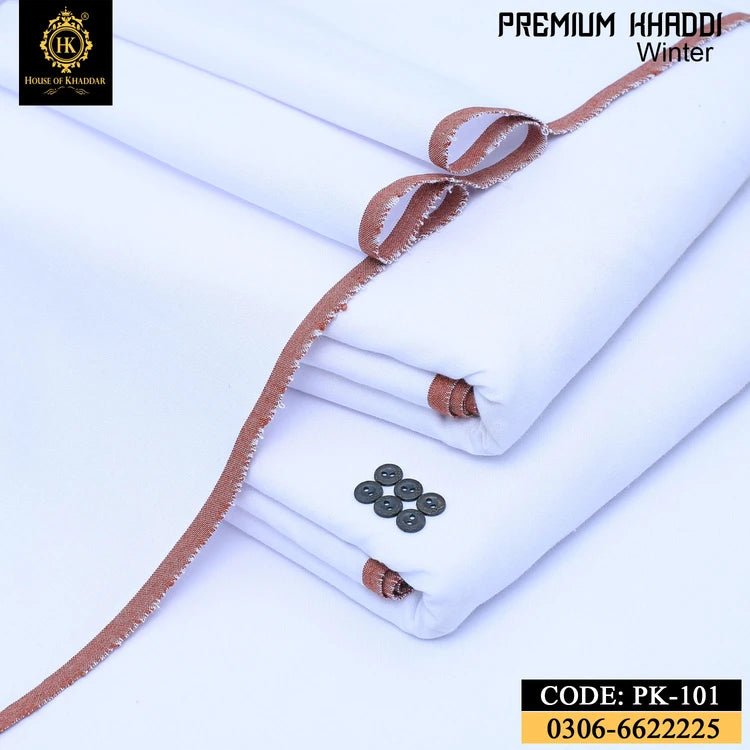 PK-101 Super White (Premium Khaddi Winter)