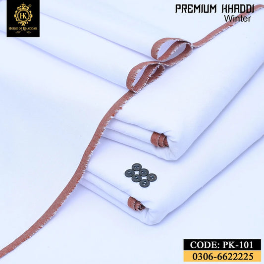 PK-101 Super White (Premium Khaddi Winter)