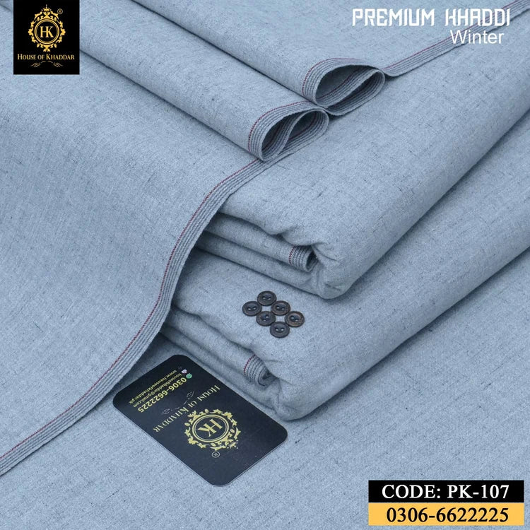 PK-107 Light Gray (Premium Khaddi Winter)