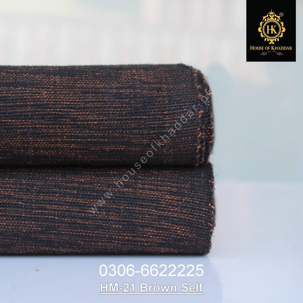 HM-21 Yellow Black (Handmade Khaddi Winter)