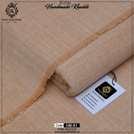 HM-61 Plain Skin (Handmade Khaddar)