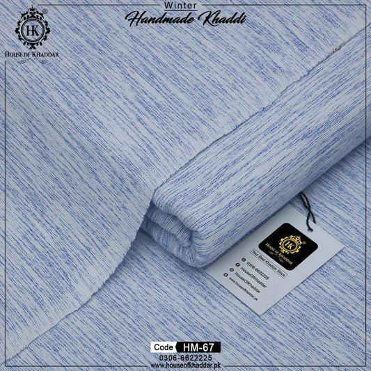 HM-67 TR Asmani Self (Handmade Khaddar)