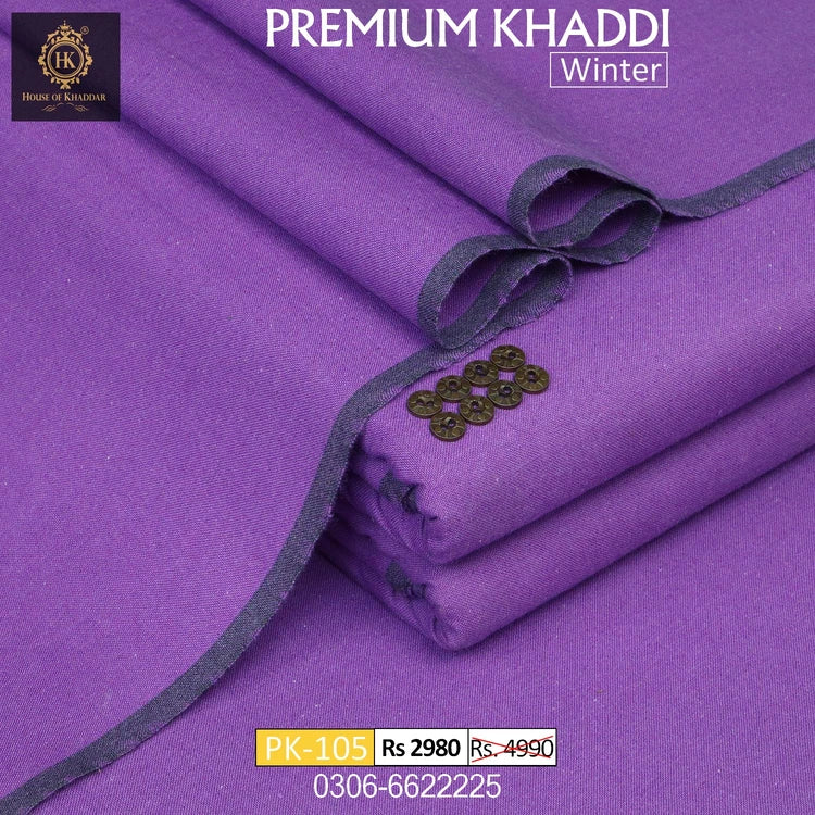 PK-105 Light Purple (Premium Khaddi Winter)