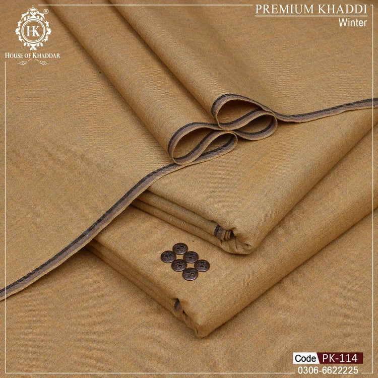 PK-114 Rush Brown (Premium Khaddi Winter)