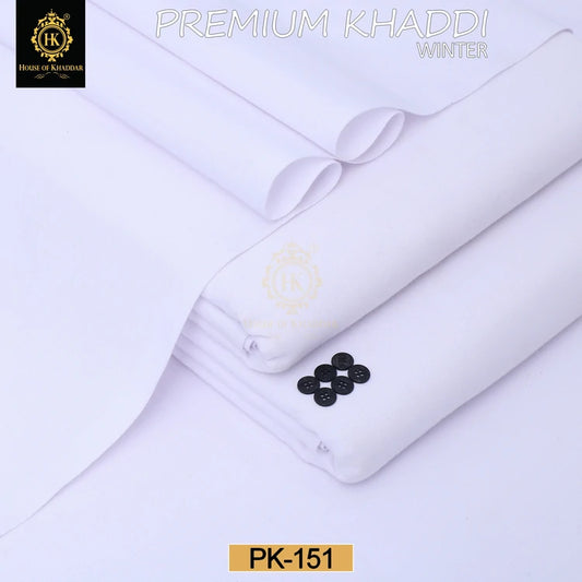 PK-151 White (Premium Khaddi Winter)