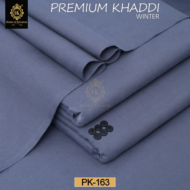 PK-163 Smoke Gray (Premium Khaddi Winter)