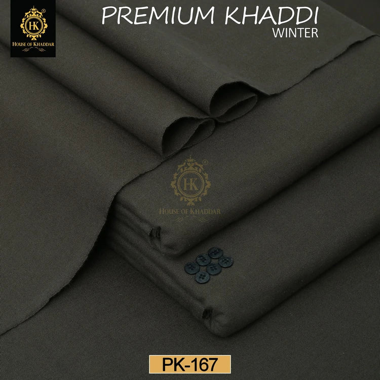 PK-167 Mehndi (Premium Khaddi Winter)