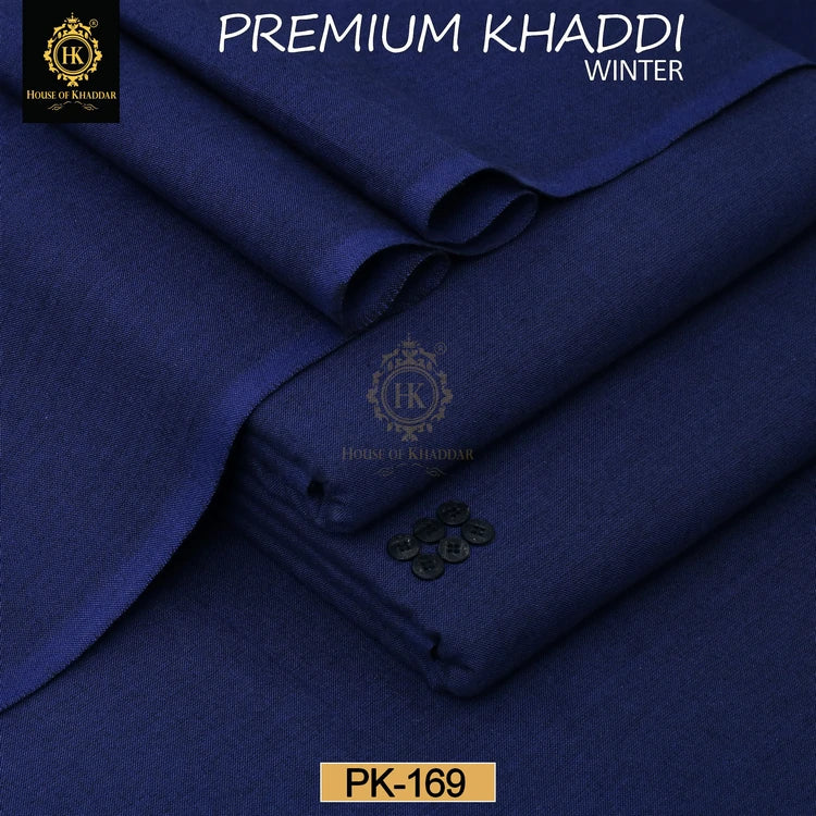 PK-169 Navy Blue (Premium Khaddi Winter)