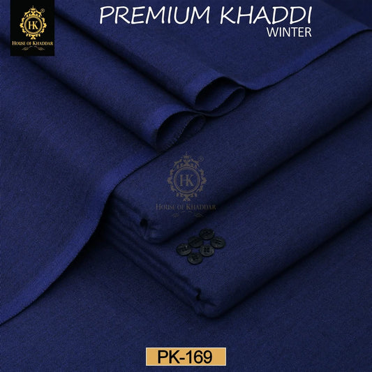 PK-169 Navy Blue (Premium Khaddi Winter)