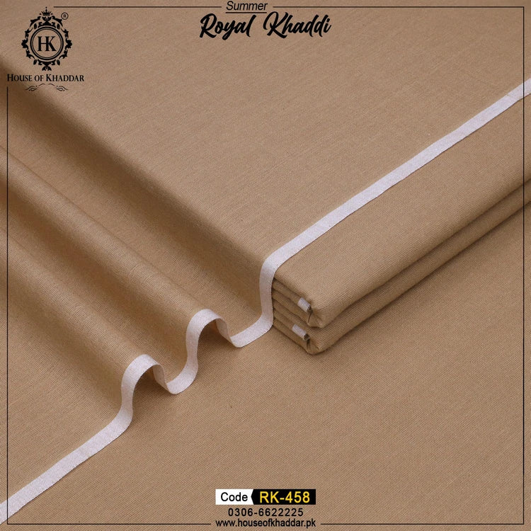RK-458 Skin Brown (ROYAL KHADDI SUMMER)