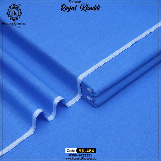 RK-464 Blue Anchor (ROYAL KHADDI SUMMER)