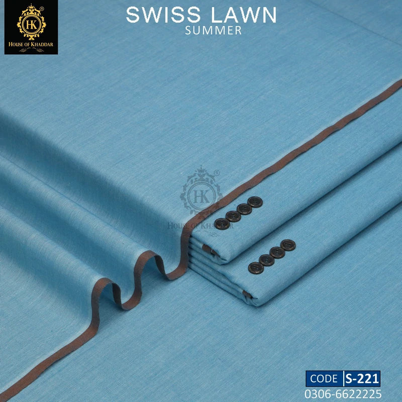 S-221 Zinc [Swiss Lawn Khaddi]