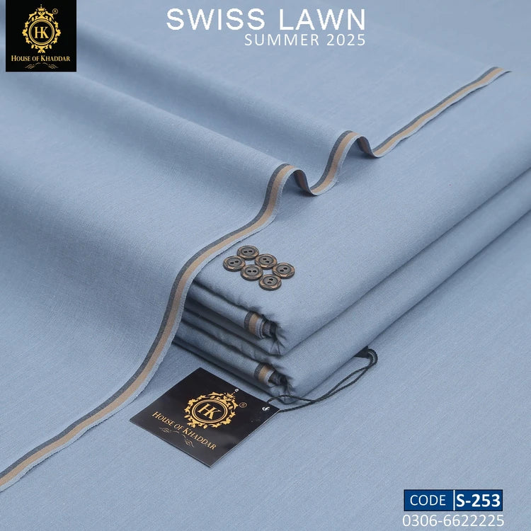 S-253 Clay [Swiss Lawn Khaddi]